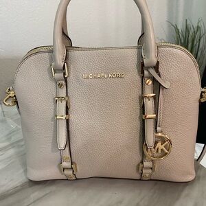 COPY - Michael Kors Leather Dome Satchel Bag